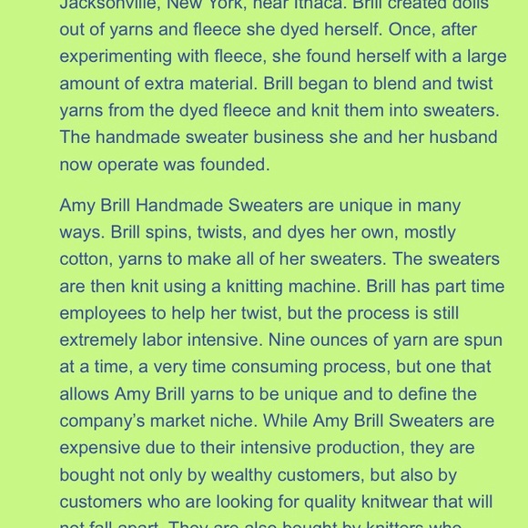 Amy Brill Cardigan Sweater with Shell Buttons - Picture 7 of 10